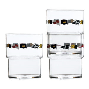 BICCHIERE IMPILABILI REGATA, 6 PC