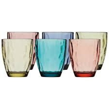  BICCHIERE ACQUA – HAPPY, 6 PCS 