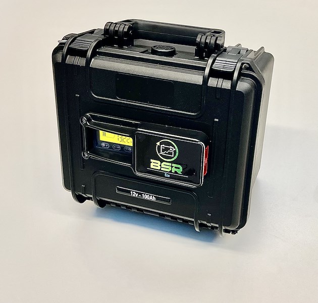 BSR VALECO LITIO 12V 100Ah + caricabatteria 