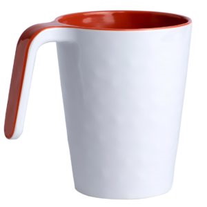 MUG IN MELAMINA SUMMER – CORAL, 6 PZ