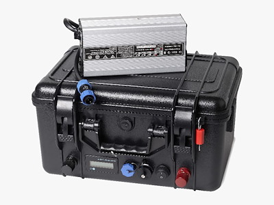 Batteria Litio in Valigetta 24V 100Ah