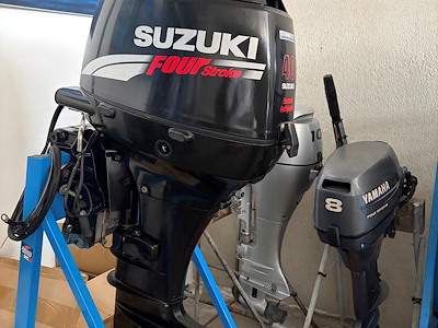 MOTORE FUORIBORDO SUZUKI DF40 GAMBO LUNGO 2007 USATO