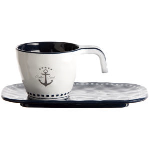 SET CAFFÈ MELAMINA SAILOR SOUL, 6 PC